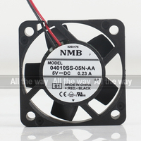 Ventilateur de refroidissement Original NMB 12V 24V 48V DC 5V 0.23A AC EC 4010 40X40X10MM 4CM pour onduleur, micro-silencieux, à roulement, à deux fils, 04010SS-05N-AA