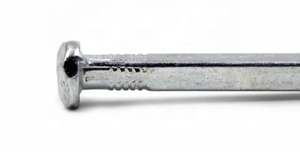 Clous à tête ronde en acier galvanisé, pointe diamant, revêtement vinyle, tige lisse, classe 8, diamètre 1,08, calibre 2,1, pour la construction - Product Image 2