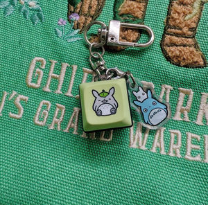 Đáng Yêu Phim Hoạt Hình Mặt Dây Chuyền Acrylic Keychain <span class=keywords><strong>Key</strong></span> Cap Tùy Chỉnh Sáng DIY Căng Thẳng Cứu Trợ - Product Image 4