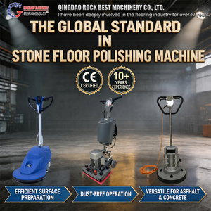 Ponceuse à béton pour sols, <span class=keywords><strong>marbre</strong></span>, terrazzo, pierre – Machine de rénovation manuelle à moteur, polisseuse haute vitesse, faible <span class=keywords><strong>entretien</strong></span> - Product Image 2
