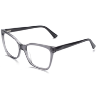 Monture de lunettes Elan Optical YB8018 faite à la main, style européen et américain, œil de chat, pour femme, monture complète en acétate, lunettes optiques
