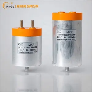 Kapasitor Film Polipropilena Baru 50 ~ 1800Uf Kapasitor Filter AC Kapasitor Mulai