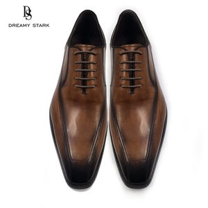 Chaussures habillées pour hommes en cuir véritable, nouveau design Dreamy Stark, style automne, décontracté, mariage, embossées, respirantes - Product Image 3