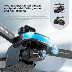Dron S9S con GPS, Cámara 4K HD, Fotografía Aérea, Dos Ejes de Dirección Eléctrica, Alcance de Imagen de 1KM - Product Image 4
