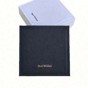 Libro de Visitas de Boda Personalizado de Lino Beige, Diario con Grabado Dorado, Libro de Visitas de Cumpleaños y Boda, Álbum de Fotos de Tela Natural, Cuaderno de Paisaje - Product Image 5