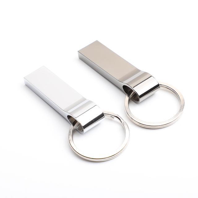 Gift USB 2.0 Flash Drive 2GB 1GB 512MB 256MB 128MB 64MB 128GB 64GB 32GB Metal Pack Box Custom Logo Pendrive