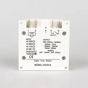 Pasokan pabrik lampu jalan, lampu nion, papan iklan, peralatan listrik, perlengkapan siaran digunakan CN101A digital meter timer