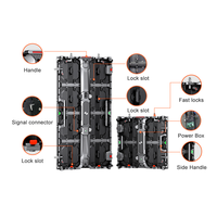 Écran LED d'événement étanche IP65 P2.6 P2.9 P3.91, panneau mural vidéo LED pour scène, écran LED de location extérieur pour concert