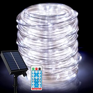 100 200 300 Led năng lượng mặt trời dây chuỗi đèn ngoài trời năng lượng mặt trời Powered Cổ Tích ánh sáng với 8 modessolar chuỗi đèn ngoài trời không thấm nước - Product Image 1