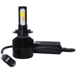 ชุดแปลงไฟหน้า LED H4 4 สี สลับเปลี่ยนได้ ขาว ชมพู น้ำเงินเข้ม เหลือง ชิป CSP 8V 48V 42W IP68 กันน้ำ - Product Image 2