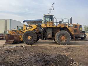 Chargeur frontal Komatsu WA600-6 d'occasion moteur moteur boîte de vitesses pompe-composants inclus bas prix de stock - Product Image 5