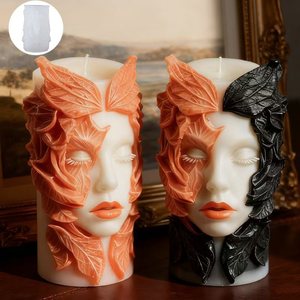 Nouvelles idées : Moule en silicone pour bougie d'aromathérapie « Déesse <span class=keywords><strong>Nordique</strong></span> », forme irrégulière, pour figurines réalistes DIY - Product Image 2
