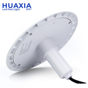 Huaxia 18W 12V IP68 waterfpoof 1.5 ''nhựa đầy lót hồ bơi đèn PC RGBW điều khiển từ xa dưới nước LED hồ bơi ánh sáng - Product Image 4
