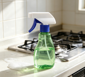 Pulvérisateur à gâchette miniature 28 mm, pompe à pulvérisation en plastique, pulvérisateur à gâchette blanc et bleu pour bouteille de nettoyage - Product Image 5