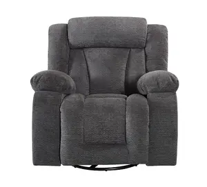Modern Fabric Manual Motion Recliner Lounge Chair for living room