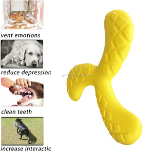 Jouet de dentition pour chiot en EVA, fléchettes flottantes interactives pour grands chiens, fléchettes triangulaires flottantes - Product Image 2