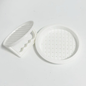 Plastic Hamburger Press 10.7 Cm Diameter Meat Patty Maker Mold Kitchen Tool - Product Image 1