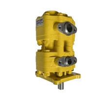 Pompa Gigi Hidrolik Pompa Tandem 07400-40500 untuk Buldoser D60