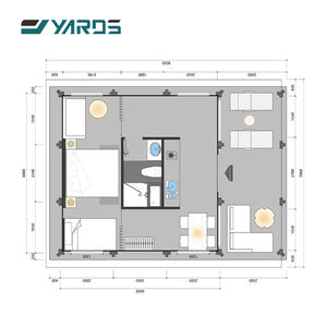 Casa de Campaña de Lujo Tipo Safari para Alojamiento Familiar al Aire Libre de Fábrica, de Lona Impermeable y Madera Maciza para Glamping con Baño - Product Image 3