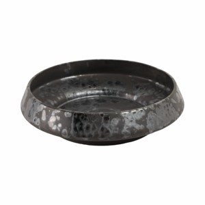 Bol en céramique émaillée artistique, centre de table contemporain, accent décoratif pour table basse - Product Image 3
