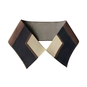 Abbigliamento Polo Personalizzato all'Ingrosso, Colletto <span class=keywords><strong>a</strong></span> <span class=keywords><strong>Costine</strong></span> in Maglia Jacquard con Motivi Geometrici Simmetrici o Stratificati per Abbigliamento Maschile - Product Image 2