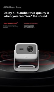 โปรเจคเตอร์ JMGO N1S 4K ทริปเปิลเลเซอร์ พร้อมกิมบอล ฉายภาพระยะใกล้ ฉายภาพกลางวัน ฉายภาพบนผนัง 3 มิติ ในตัว ความละเอียด 4K Ultra HD รุ่น N1S 4K ให้คุณภาพภาพระดับ C - Product Image 4