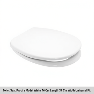 Asiento de Inodoro Modelo Procida Blanco 46 cm de Largo 37 cm de Ancho Ajuste Universal - Product Image 3