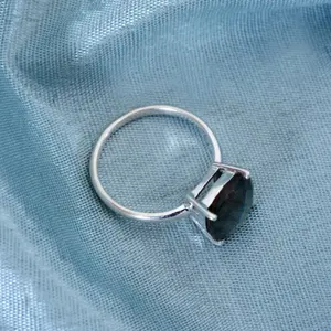 BEST SELLER <b>Boho</b> <b>Ring</b> for Women 925 Sterling <b>Silver</b> with Natural Moonstone & Labradorite Gemstone Solid <b>Silver</b> Fashion Jewelry - Product Image 2