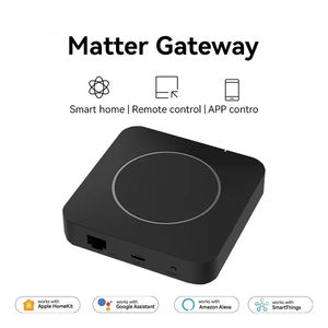 Passerelle Ethernet SIXWGH Tuya Matter Thread Zigbee, Hub Domotique Filaire Zigbee Type C LAN, Contrôle à Distance pour <span class=keywords><strong>Apple</strong></span> Google Alexa - Product Image 1