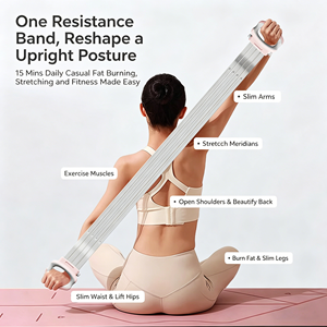 3 Days Wholesale Portable TPR <b>Puller</b> for Back Shaping Yoga & Arm Strength Training Personal Care <b>Tools</b> GZ RTS Bulk Mixed Order - Product Image 2