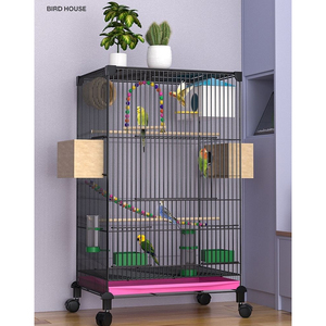 Vente chaude et vente directe d'usine à bas prix de grandes cages à oiseaux pour animaux de compagnie - Product Image 5