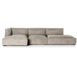 Wohnzimmer Stoff Indoor Möbel Set Neue Design Moderne Sofa stoff schnitt sofa