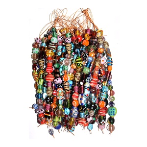 High Quality <b>Beads</b>, Strands of Multi Shape <b>Glass</b> <b>Beads</b> for Jewelry Making and Decoration. - Product Image 6
