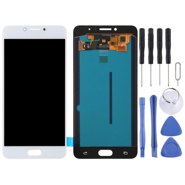 Wholesale Original LCD Screen for Samsung Galaxy C7 Pro C7010 OLED Phone Screen Replacement TFT Touch Display Digitizer