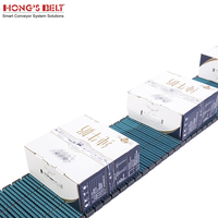 Chaînes de transmission à rouleaux supérieurs en plastique flexible Hongsbelt LBP821-K1200 pour diverses applications