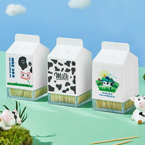 Cure-dents de support de cure-dents de belle forme avec la boîte de récipient en plastique - Product Image 3