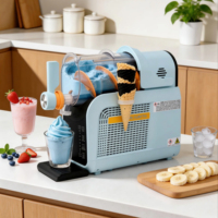 Machine à glace pilée électrique 1,8 L, 6 programmes prédéfinis, auto-nettoyante, anti-blocage, réservoir amovible, verrouillage enfant, automatique