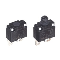 Interruptor de Circuito a Prueba de Polvo Serie L3, Interruptor Térmico Eléctrico, Tuerca de Plástico, Reinicio Manual y Automático para Generador