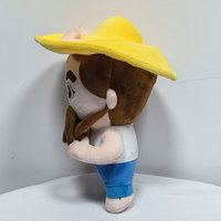 Jouet en peluche sur mesure dessin animé homme barbu production de jouets faire des jouets en peluche animal en peluche