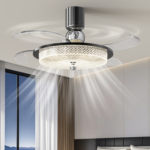 Ventilador de Techo Invisible con Aspas de ABS y Estilo Nórdico Dengye Lighting para Sala de Estar y Comedor - Product Image 3