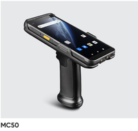 Teléfono Inteligente Chainway MC51 IP67 5G con Android 14, Lector RFID, 4GB de Memoria, Escáner de Código de Barras 2D y Colector de Datos NFC, Disponible en Stock