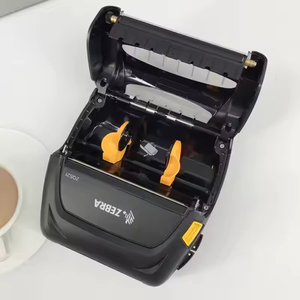 Original New <span class=keywords><strong>Zebra</strong></span> zq521 xách tay máy in mã vạch 4inch 104 Mét di động máy in nhiệt nhãn Sticker wifi màu xanh răng máy in - Product Image 5