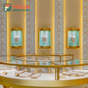 Vitrina de Joyería Personalizada con Panel de Vidrio Templado, Vitrina de Vidrio para Tienda Comercial - Product Image 4