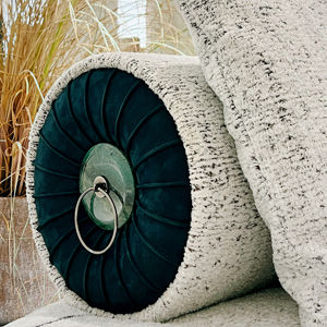 الفاخرة الحديثة عالية الجودة الجلود النسيج الفاخرة كابري بسيطة غرفة المعيشة أريكة فيلا أثاث غرفة المعيشة - Product Image 5