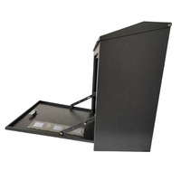Boîte de livraison de colis intelligente murale en métal pour extérieur avec fonctionnalités étanches IPX4 et antivol