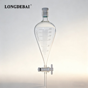 Offre Spéciale : Kit de Cloche de Séparation en Verre Borosilicate de Haute Qualité pour Laboratoire, Forme Poire - Product Image 4