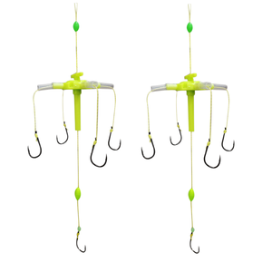 <b>Float</b> <b>Fishing</b> Rig With Barbed Hooks No. 9 For Carp Lake River <b>Fishing</b> Explosion Hook Long Casting Line Rig - Product Image 5