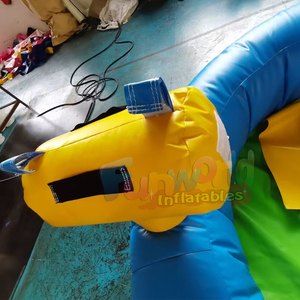 Fiesta de verano para niños en el patio trasero, piscina inflable, fútbol acuático, tobogán acuático inflable y castillo inflable combinados. - Product Image 6