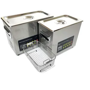 Qualité commerciale 30 litres 600 watts de nettoyeurs à ultrasons chauffés Machine de nettoyage à ultrasons de qualité commerciale