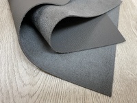 Usine chinoise en cuir synthétique pvc avec support en daim d'huile pu pour meubles de canapé et sac avec résistance à la déchirure lisse